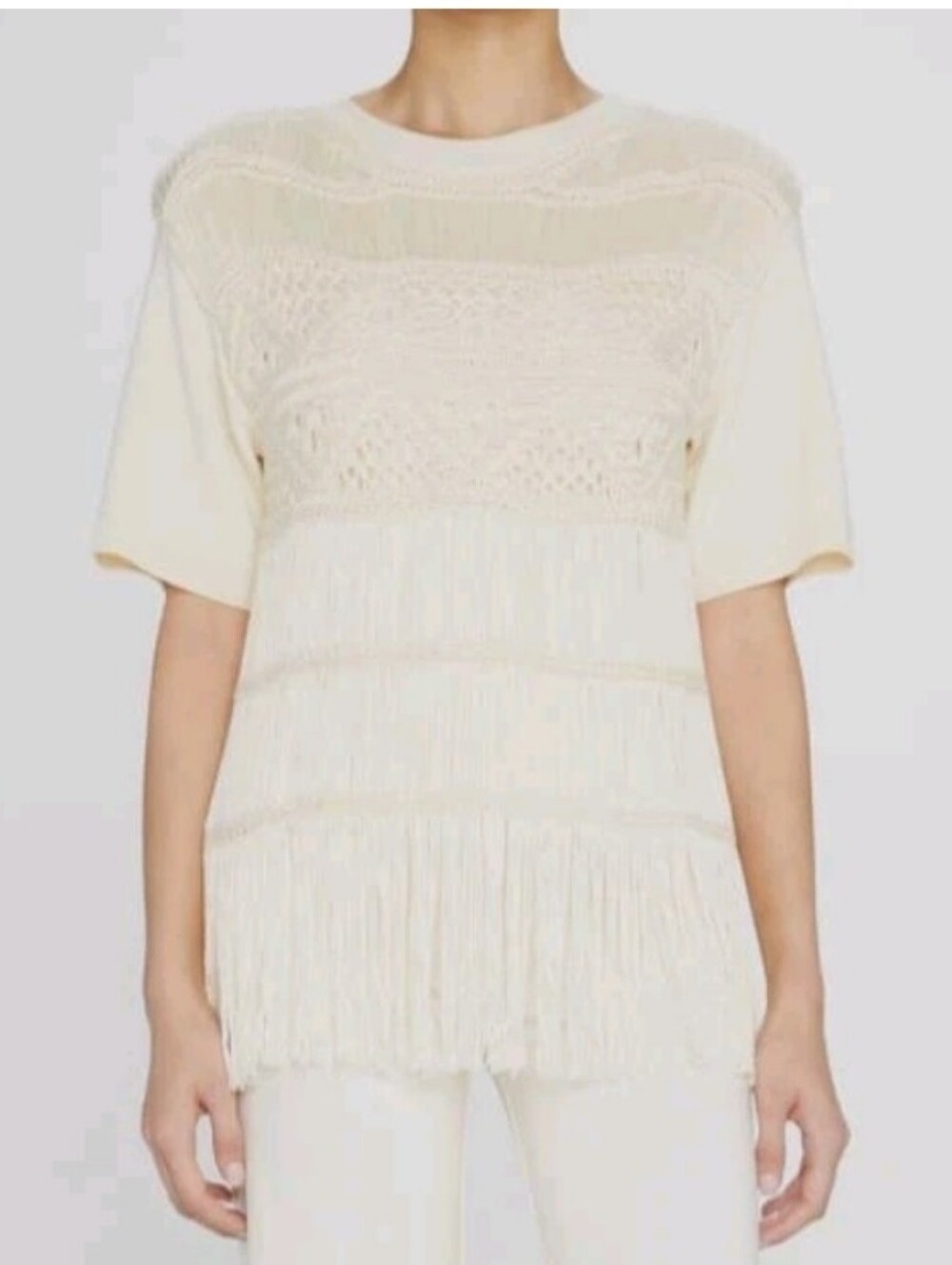 Jonathan Simkhai Delphine Macrame Top